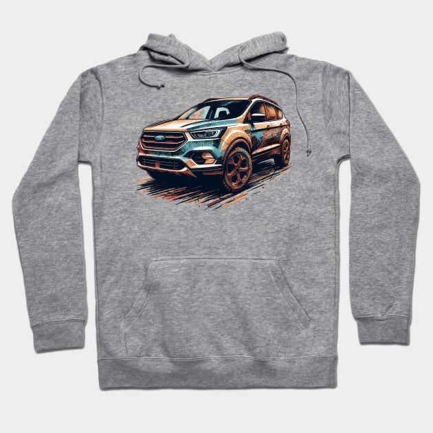 Ford Escape Hoodie by Vehicles-Art